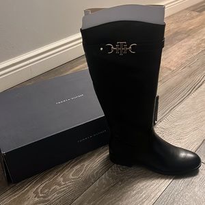 Tommy Hilfiger Black Boots